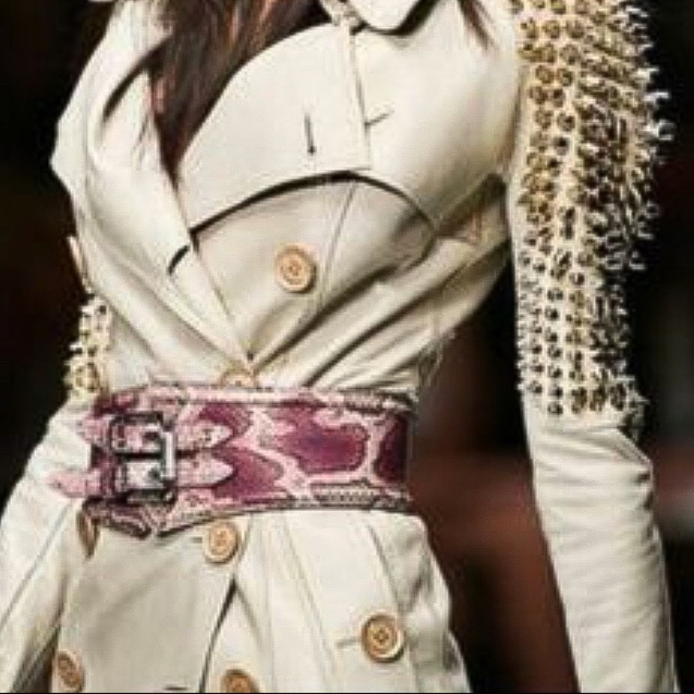 Burberry Python Belt - image 6